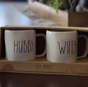 Rae Dunn Couple Coffee Mugs